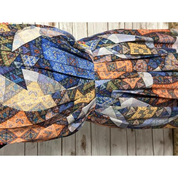 Anthropologie Ranna Gill Condesa multicolored halter neck maxi dress Size Small - Picture 5 of 9